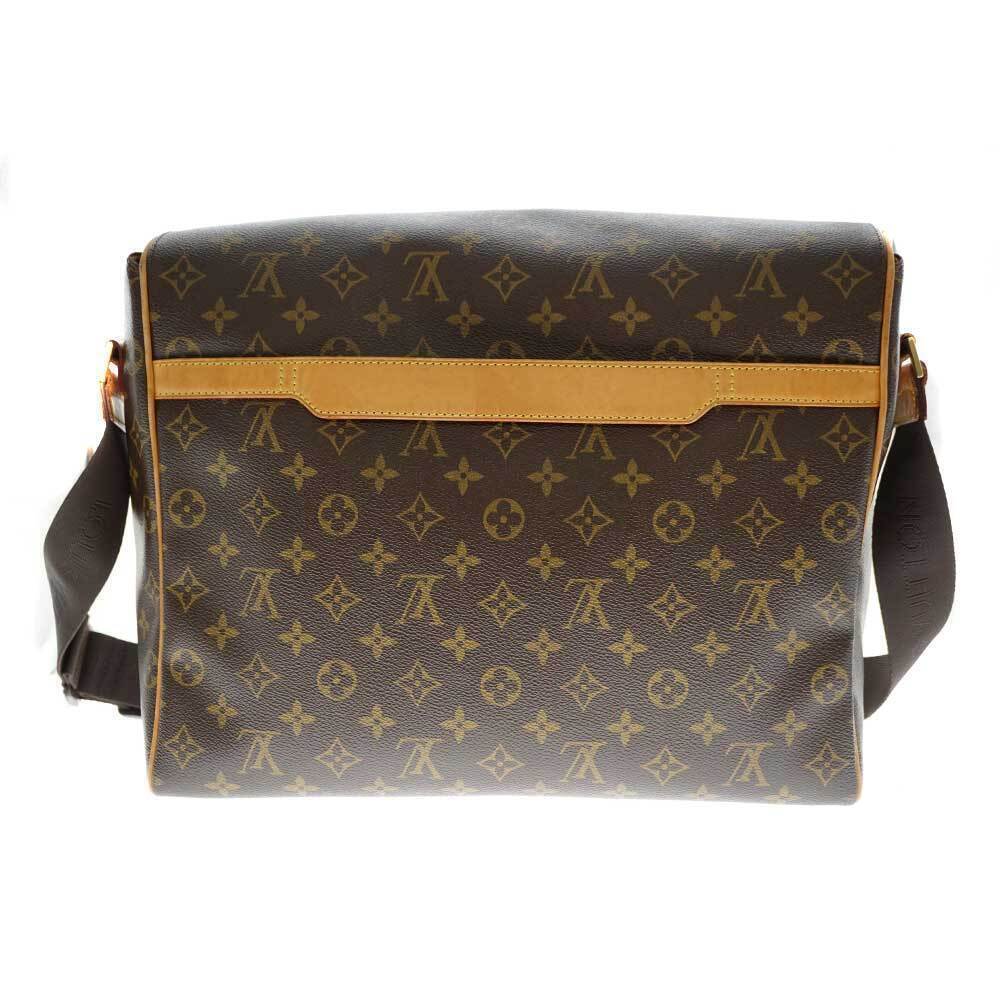 Louis Vuitton Shoulder Brown Monogram Abesses Canvas Crossbody Bag